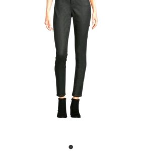 A.n.a Womens High Rise Skinny Jeans Blac